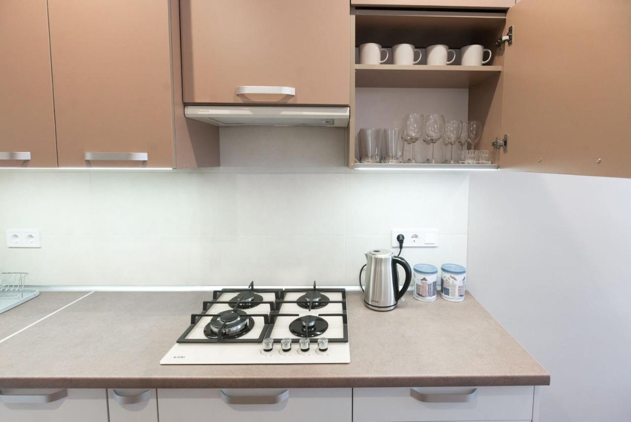 Scandinavian Apartment Elegant Лвив Екстериор снимка